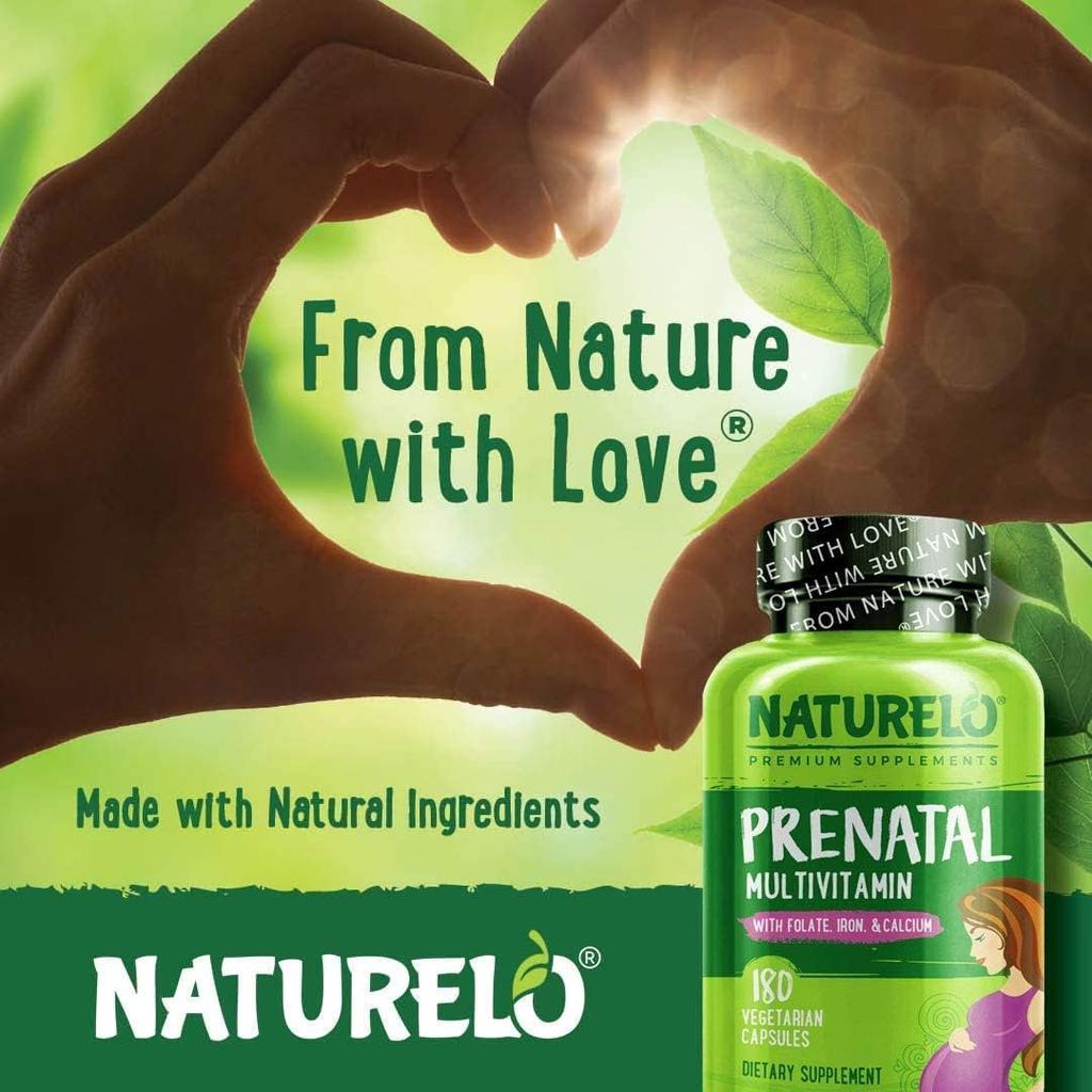 NATURELO Prenatal Multivitamin with Methyl Folate, image 6