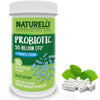 Naturelo Multibiotic 50 Billion CFU supplement for a healthy gut, balanced strains, no refrigeration needed