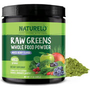 Raw Greens Powder with Grasses, Probiotics and Superfoods