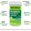 Naturelo Multibiotic supplement with 50 Billion CFU, 11 strains for gut health, vegan, gluten-free