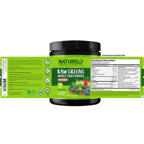 Greens Powder with Probiotics