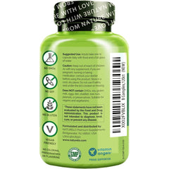 Naturelo B-Complex with Natural Vitamin B6, Folate, B12, Biotin - Energy & Immune Support