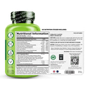 Naturelo B-Complex with Natural Vitamin B6, Folate, B12 & Biotin - Energy & Metabolism Support Supplement