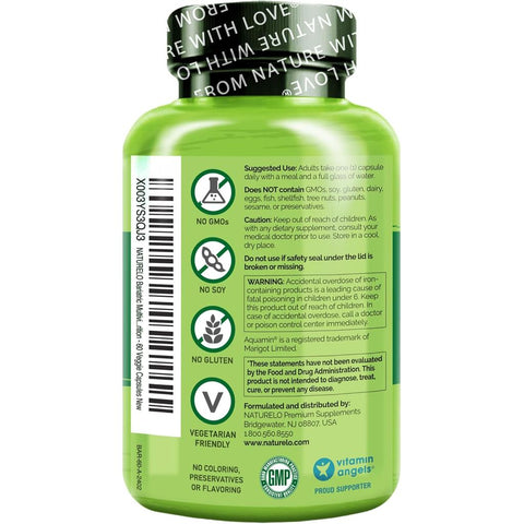 Naturelo Bariatric Multivitamin with Natural Vitamins, Fruit & Veg Extracts + Extra Iron - Complete Daily Support Formula