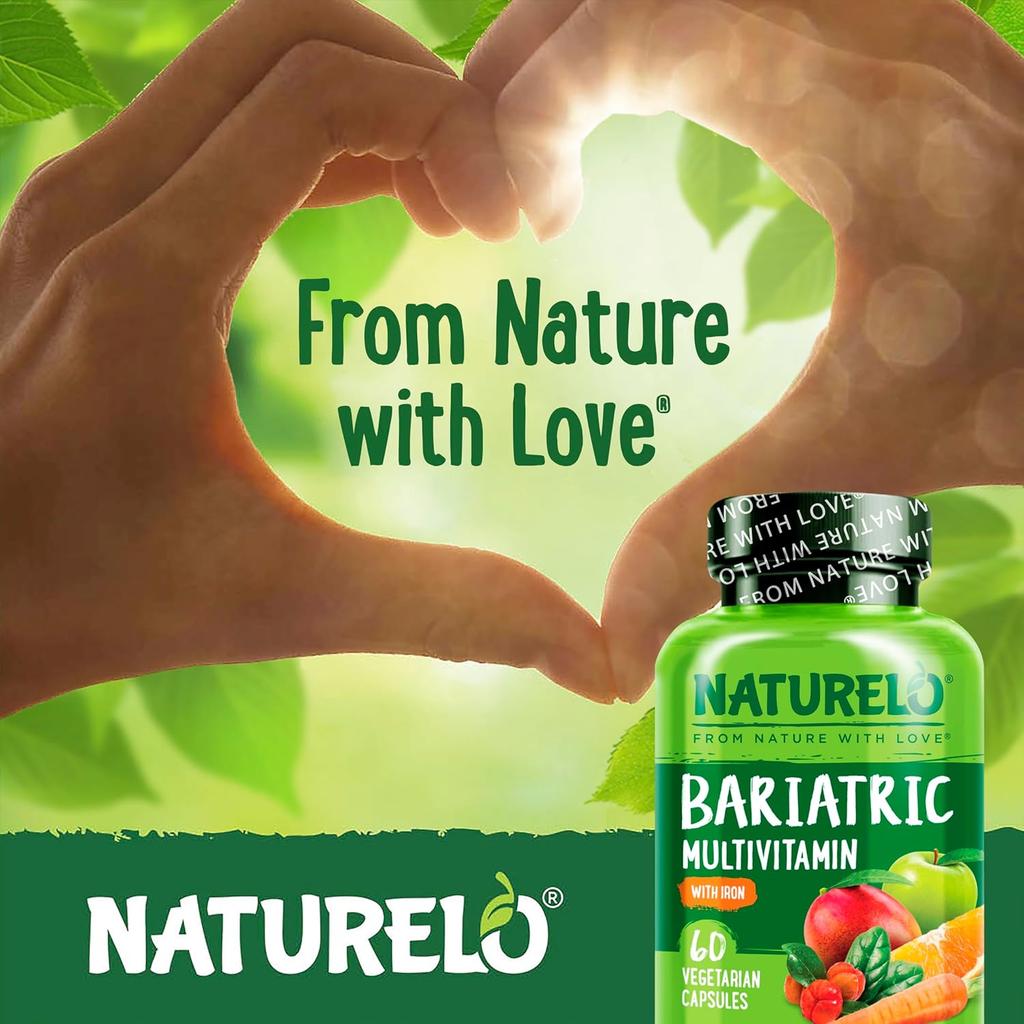 NATURELO Bariatric Multivitamin with Iron, image 6
