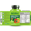 Naturelo Bariatric Multivitamin with Natural Vitamins, Fruit & Veg Extracts, Extra Iron - Complete Daily Support for Health &