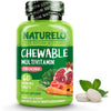 Naturelo chewable multivitamin for children with natural vitamins & fruit extracts - no sugar added, immune support & growth