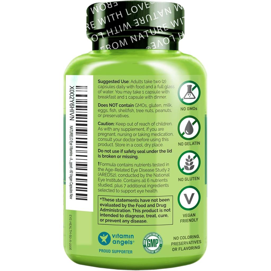 NATURELO Eye Health AREDS2 Formula, image 2