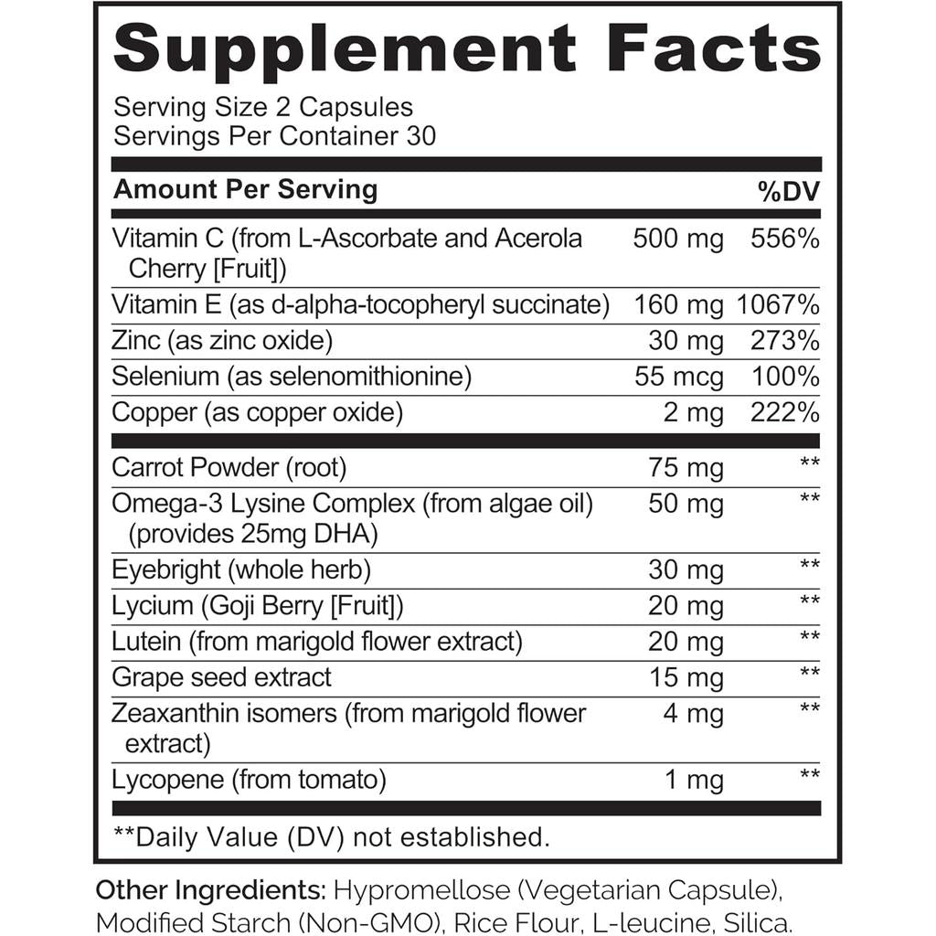 NATURELO Eye Health AREDS2 Formula, image 7