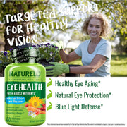 Naturelo Eye Health AREDS2 Formula with Antioxidant Carotenoids - Vision Support and Eye Health Supplement - Shop Now!