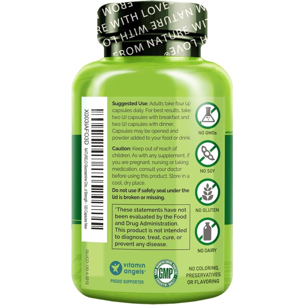 NATURELO Glucosamine Complex with Chondroitin, image 2