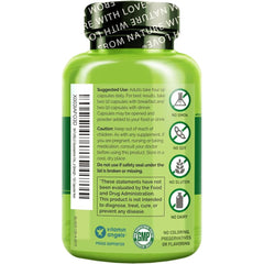 Naturelo Glucosamine Chondroitin MSM Boswellia Vitamin C for Joint Support and Mobility