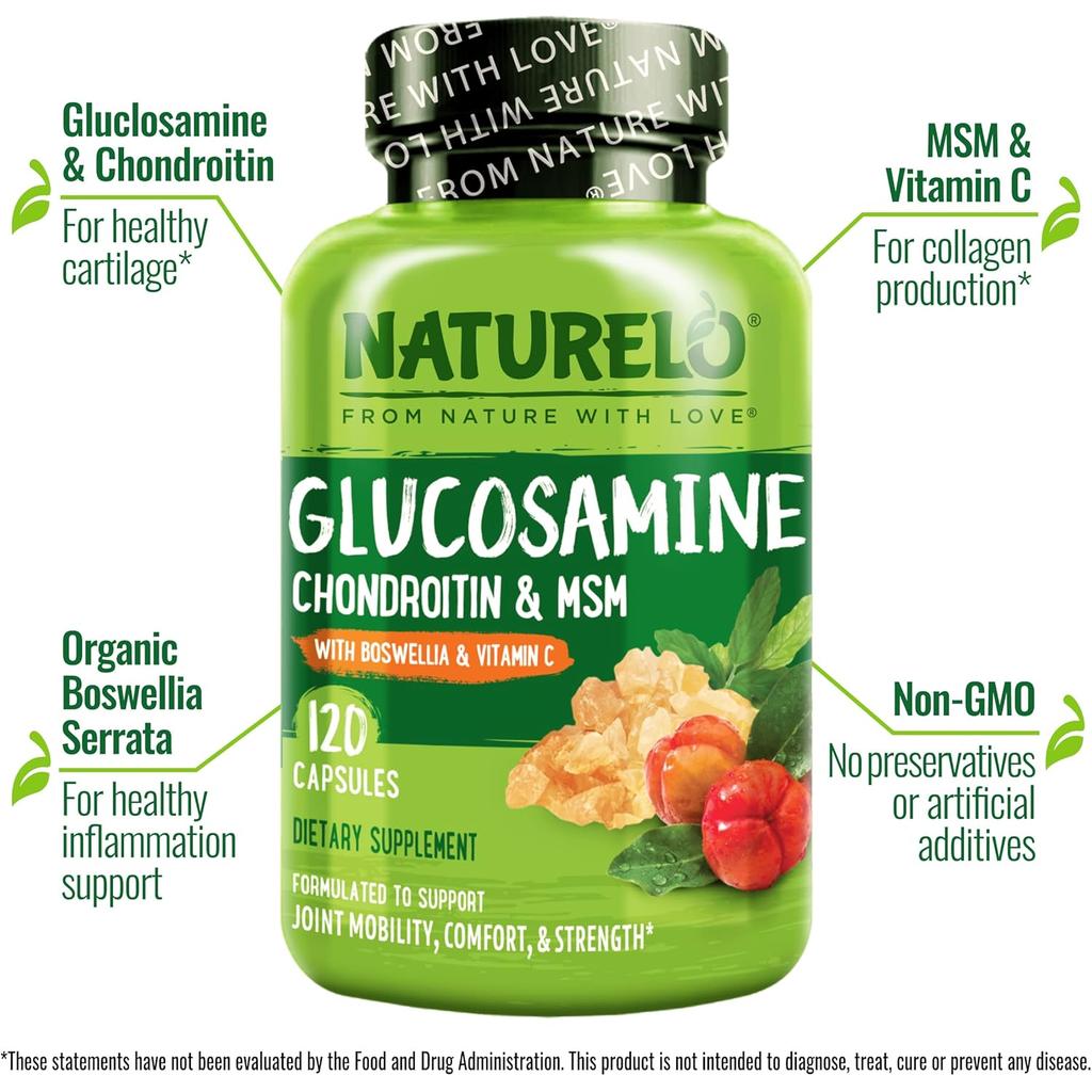 NATURELO Glucosamine Complex with Chondroitin, image 4