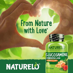 Naturelo Glucosamine with Chondroitin, MSM, Boswellia & Vitamin C - Joint Support Supplement Benefit - Image 6