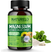 Naturelo magnesium with added vegetables seeds supplement for optimal nutrition and wellness.