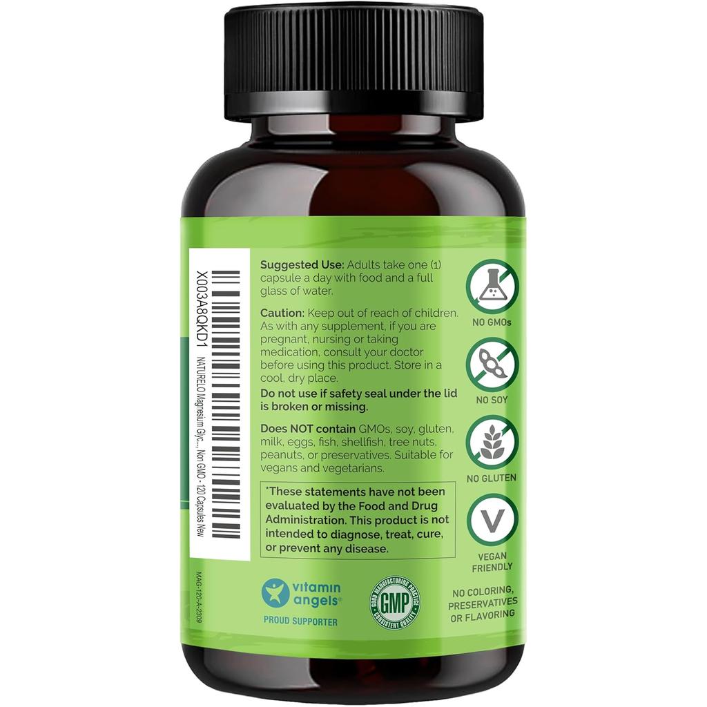 NATURELO Magnesium Complex (Bisglycinate & Oxide), image 11