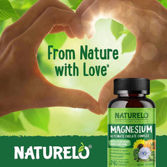 Naturelo magnesium with added vegetables seeds supplement - Natural source of magnesium, essential nutrients for overall heal