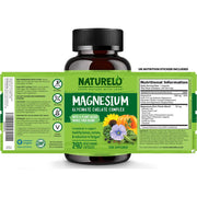 Naturelo Magnesium with Added Vegetables Seeds - Bone Health Support Formula - Plant-Based Minerals for Wellness - Image 8.