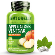 NATURELO Premium Supplements Health and Beauty Apple Cider Vinegar Capsules - Made from the Mother