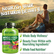 NATURELO® United Kingdom Health and Beauty Whole Food Multivitamin + Beauty Blend