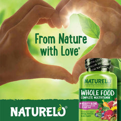 NATURELO® United Kingdom Health and Beauty Whole Food Multivitamin + Beauty Blend