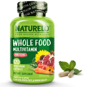 NATURELO® United Kingdom Health and Beauty 120 Capsules (2 Month Supply) Whole Food Multivitamin For Teens with Natural Vitamins/Minerals