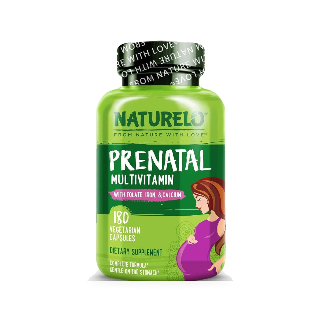 NATURELO Prenatal Multivitamin, 180 capsules