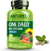 Naturelo One Daily Multivitamin for Men 50+ with Organic Whole Foods, Plant-Based Vitamins, and Bioactive Minerals for Health