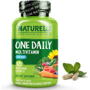 Naturelo One Daily Multivitamin for Men - Energy, Immunity, Muscle Support with Natural Vitamins and Fruit Extracts