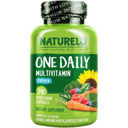 Naturelo One Daily Multivitamin for Men - Energy, Immunity & Muscle Support with Natural Vitamins and Fruit Extracts