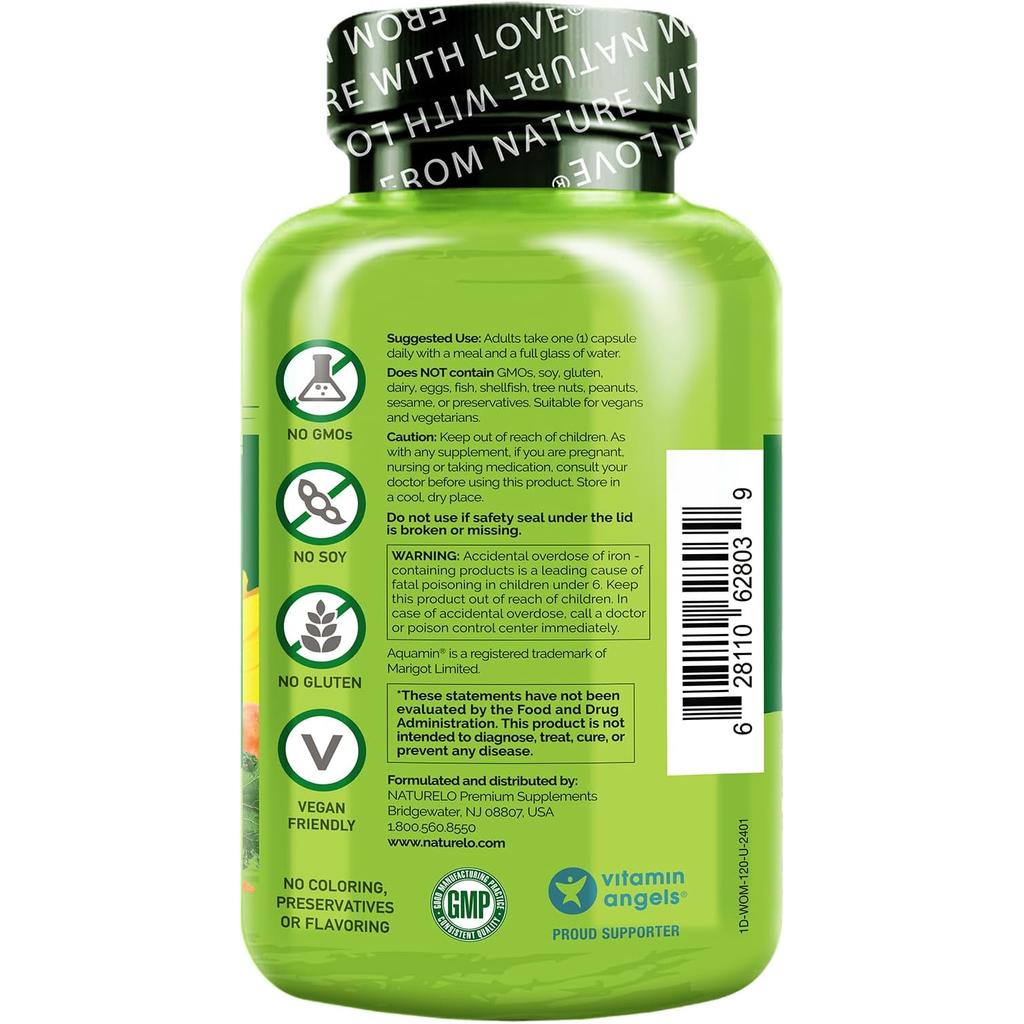 NATURELO Women's Daily Essentials Multivitamin, image 22