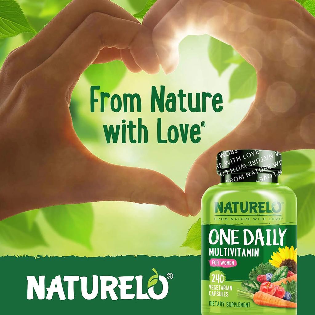 NATURELO Women's Daily Essentials Multivitamin, image 15