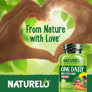 Naturelo One Daily Multivitamin for Women - Vitamin A, C, E, Zinc, Fruit Extracts - Skin, Immune Support - Natural Ingredient