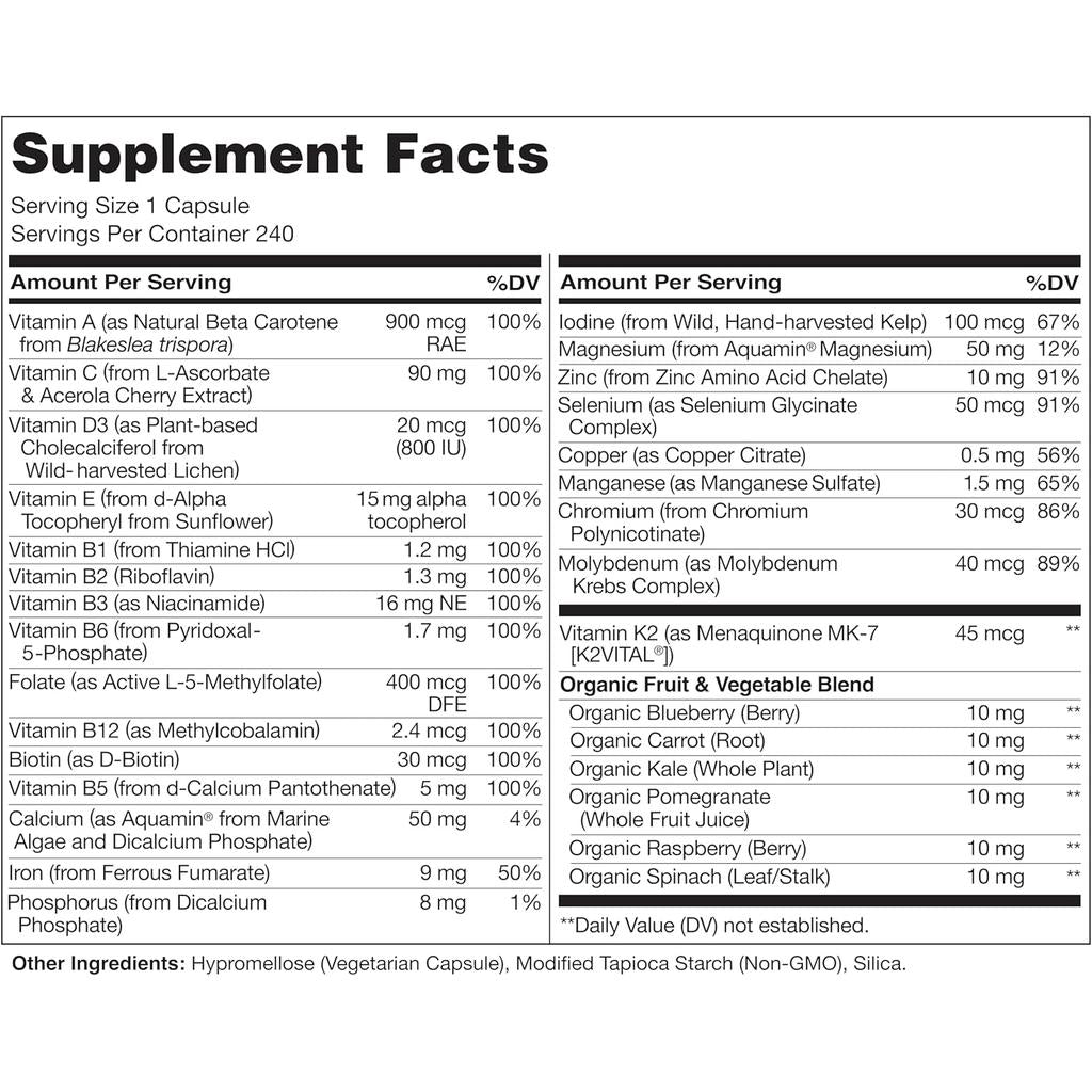 NATURELO Women's Daily Essentials Multivitamin, image 16