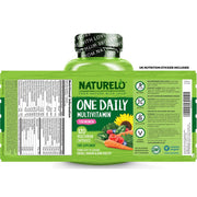 Naturelo One Daily Multivitamin for Women with Natural Vitamins and Fruit Extracts - Complete Women's Daily Vitamin Supplemen