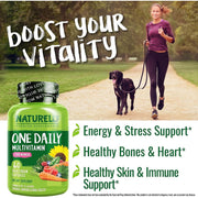 Naturelo One Daily Multivitamin for Women with Natural Vitamins and Fruit Extracts - Complete Women's Vitamin Supplement