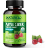 Naturelo organic apple cider vinegar gummies for digestive health, weight management, and immune support.