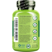 Naturelo Vegan B12 with Spirulina: Energy Boosting & Vegan-Friendly Supplement - Image 2