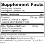 Naturelo Vitamin C with Acerola Cherry & Citrus Bioflavonoids - Immune Support & Antioxidant Boost -  Image 7