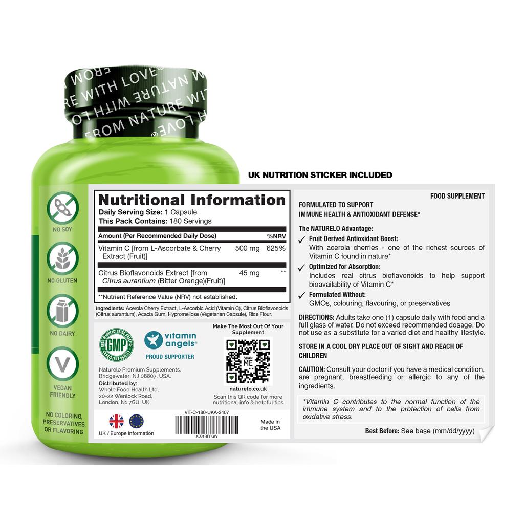 NATURELO Vitamin C with Bioflavonoids, image 17