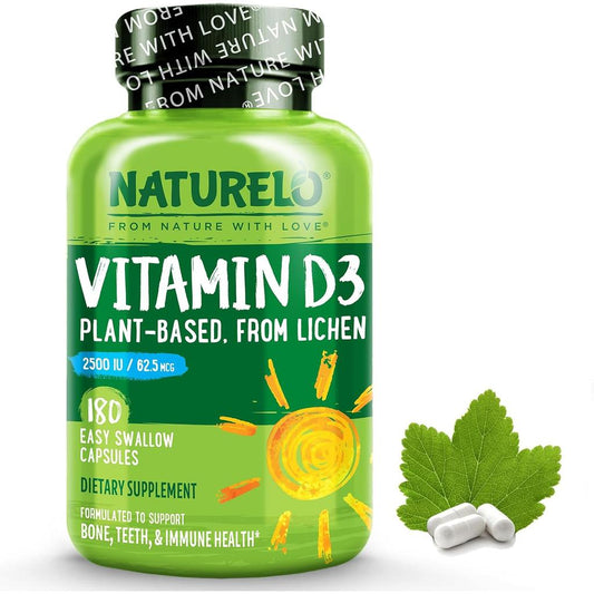 NATURELO Vitamin D3 from Lichen - 2500IU