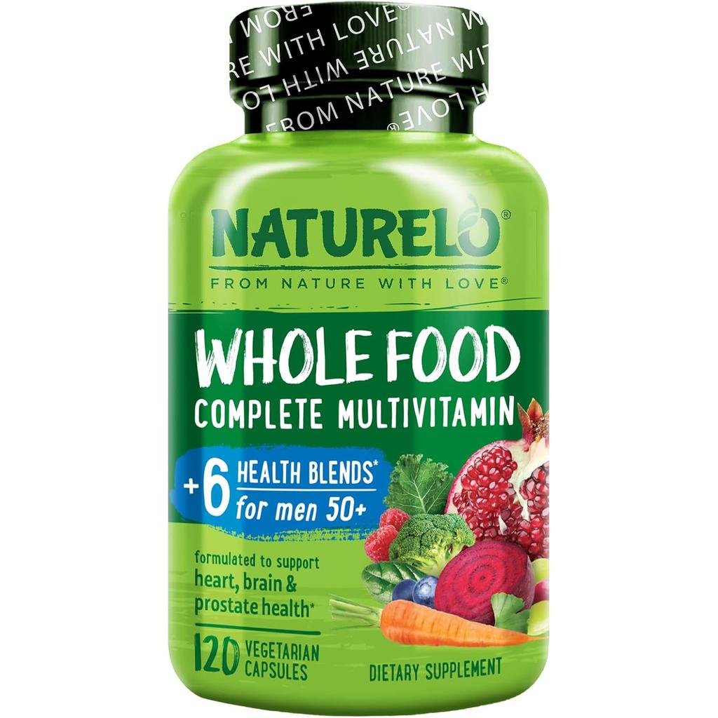 NATURELO Men's 50+ Complete Multivitamin, image 10