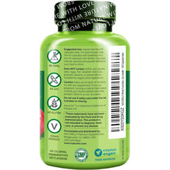 Naturelo Whole Food Multivitamin for Men 50+ with Natural Vitamins & Prostate Support - Complete Men's Health Formula