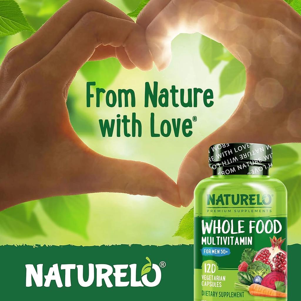 NATURELO Men's 50+ Complete Multivitamin, image 16