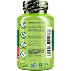 Naturelo Whole Food Multivitamin for Men with Natural Vitamins, Fruit & Herbal Health Blends - Complete Male Nutrition Suppor