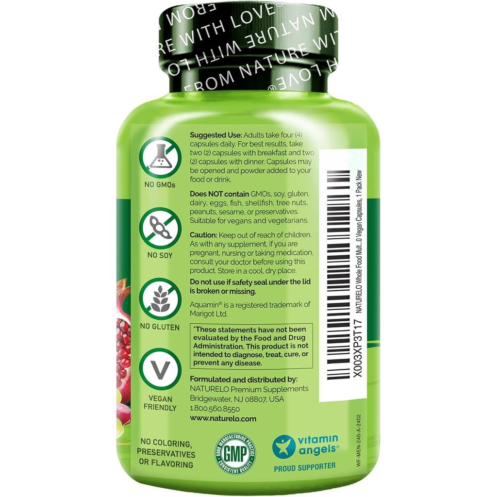 NATURELO Men's Complete Multivitamin, image 3