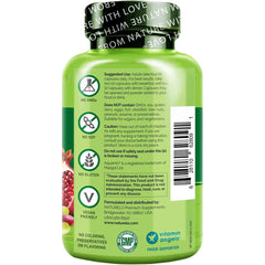 Naturelo Whole Food Multivitamin for Men - Natural Vitamins, Fruit & Herbal Health Blends - Immune Support & Energy Boost