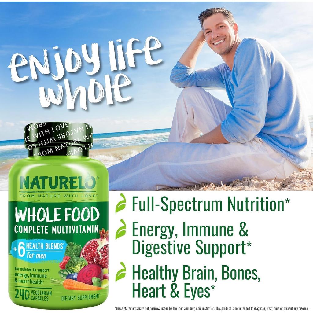 NATURELO Men's Complete Multivitamin, image 7