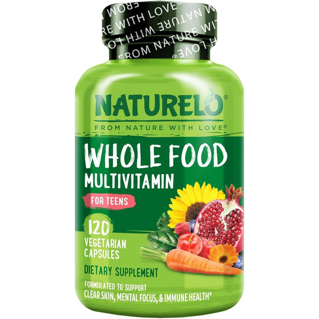 NATURELO Teen Complete Multivitamin with Iron, image 19