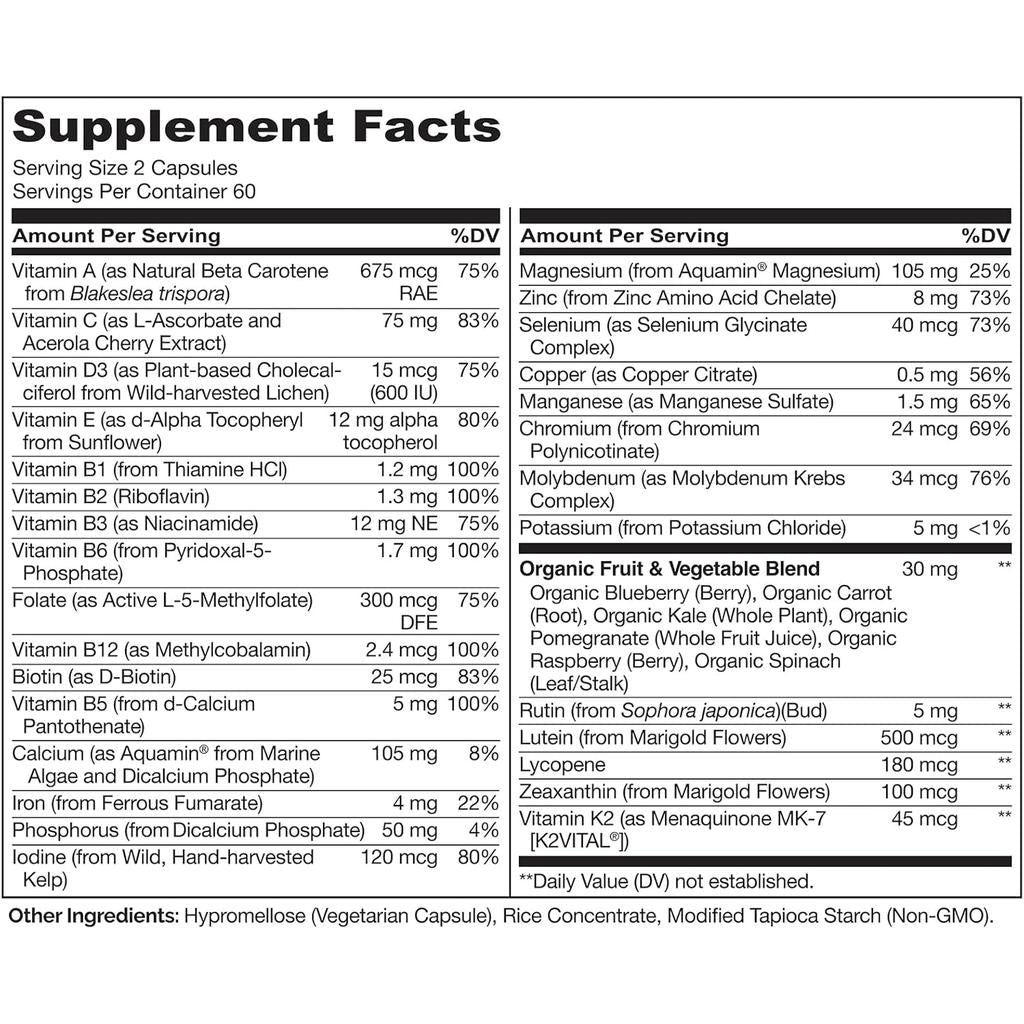 NATURELO Teen Complete Multivitamin with Iron, image 23